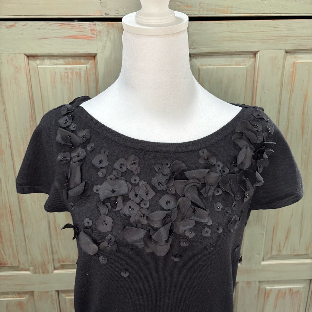 White House Black Market Sweater Black Small